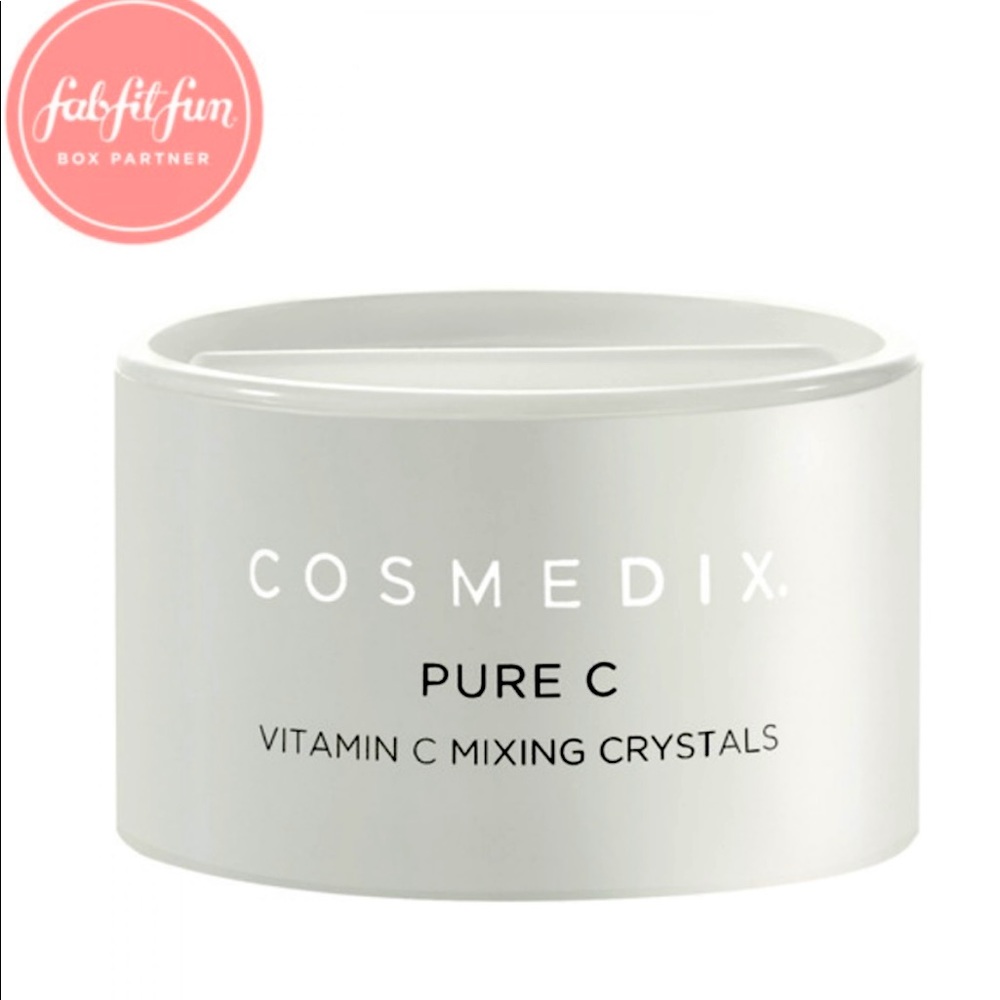 Cosmedix Pure C vitamin c mixing crystals.